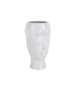 PRESENT TIME Plantenpot Mask - Glazuur Wit - Lang - 17,2x16,2x27,2cm 10 PRESENT TIME Plantenpot Mask - Glazuur Wit - Lang - 17,2x16,2x27,2cm -INNO WINKEL 033f175c039f4cb2afdd785337fa22eb