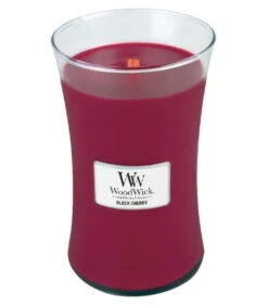 WoodWick Kaars Black Cherry Large
