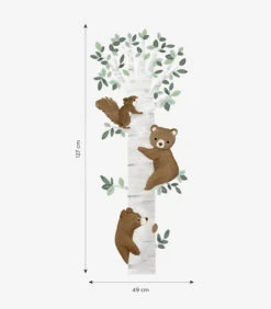 KHARU Muursticker Kinderkamer - Beren Klimmen In De Boom 49x127cm 7 KHARU Muursticker Kinderkamer - Beren Klimmen In De Boom 49x127cm -INNO WINKEL 0ca6b54ed66143298fc575aaa8d6dd9c