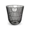 Draadmand 34xH35cm Zwart Twisted Iris 1 Draadmand 34xH35cm Zwart Twisted Iris -INNO WINKEL 1dedba0a5673454faffcb05666e93374