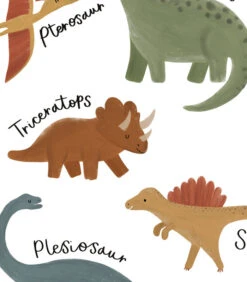 SUNNY Kinderposter - Dinosaurussen -INNO WINKEL 22afb07898194aaf8e7f49f87e84f0a0