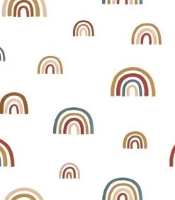 SUNNY Behang - Regenboog Patroon