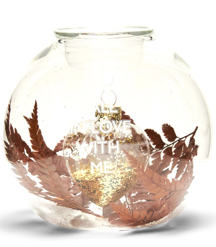 Theelichthouder RM Fall In Love Transparant 3 Theelichthouder RM Fall In Love Transparant