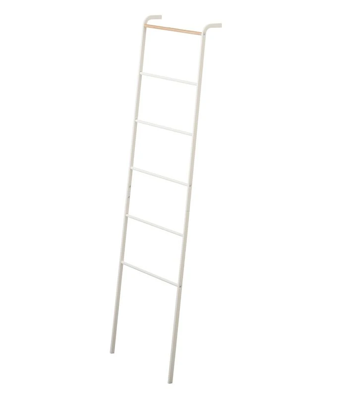 Yamazaki Ladder Hanger - Tower - White 3 Yamazaki Ladder Hanger - Tower - White