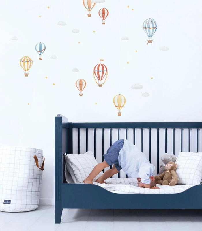 GENTLE FRIENDS Muursticker Kinderkamer - Luchtballonnen 64x40 Cm 4 GENTLE FRIENDS Muursticker Kinderkamer - Luchtballonnen 64x40 Cm - Afbeelding 2