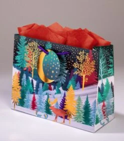 Geschenkentas Dans Les BoisL 25 X H 20 X P 10 Cm