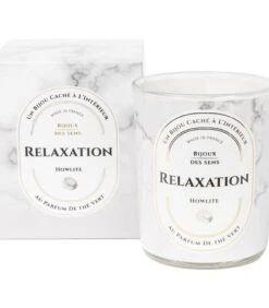 Geurkaars Groene Thee Met Gouden Messing Ketting