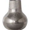 BePureHome Metal Vaas L - Metaal - Zilver - 36x30x30