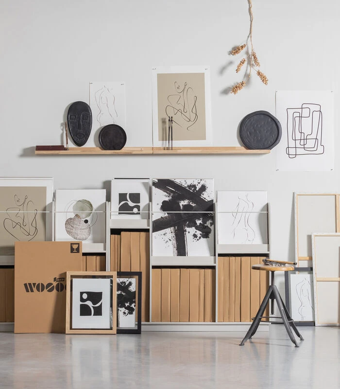 Exclusive Simple Black Art Poster - Papier - 45,5x65,5 4 Exclusive Simple Black Art Poster - Papier - 45,5x65,5 - Afbeelding 2