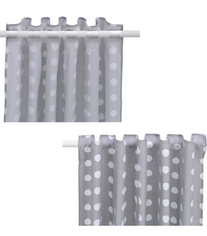 Gordijnen Voor Kinderen Met Fietsmotief- PARIJS 4 Gordijnen Voor Kinderen Met Fietsmotief- PARIJS - Afbeelding 2