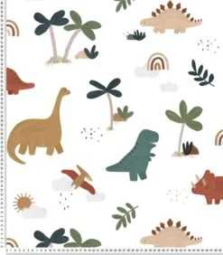 SUNNY Behang - Dinosaurussen Patroon -INNO WINKEL 4a7f7021c53a45c1a60132dc0c6ec1ab