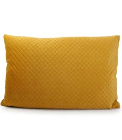 Kussen 60x40cm Velvet Cognac Misa