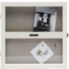 Vitrine Box Met Deur, Fotokast - Memories - Wit