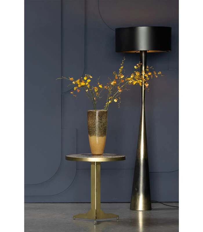 BePureHome Dipped Vaas - Glas - Zwart/Goud - 34x15x15 4 BePureHome Dipped Vaas - Glas - Zwart/Goud - 34x15x15 - Afbeelding 2