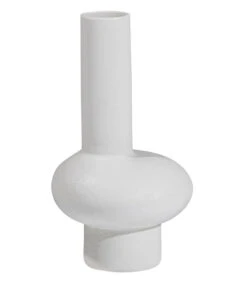 BePureHome Vaas Tank - Porselein - Kalkwit - 31x18x18