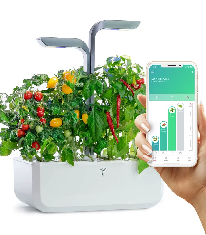 Indoor Moestuin Véritable® Connect Infinity Grey 3 Indoor Moestuin Véritable® Connect Infinity Grey