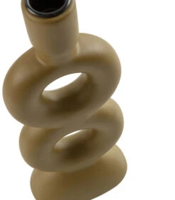 BePureHome Gap Double Kandelaar - Porselein - Sepia - 27x10x6 -INNO WINKEL 64ddc29b92874c45b4f3cbe59d796c2c