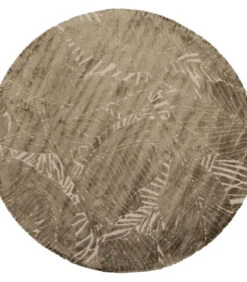 Exclusive Naya Vloerkleed - Plant Dessin - 1x150x150