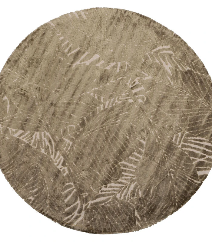 Exclusive Naya Vloerkleed - Plant Dessin - 1x150x150 3 Exclusive Naya Vloerkleed - Plant Dessin - 1x150x150