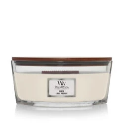 WoodWick Kaars Linen Ellipse