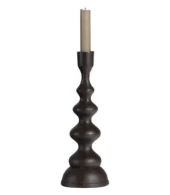 BePureHome Twisted Kandelaar - Metaal - Brons - 28x10x10