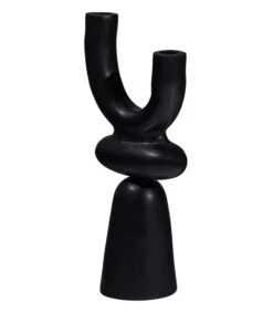 BePureHome Fund Ornament - Aluminium - Zwart - 33x15x10