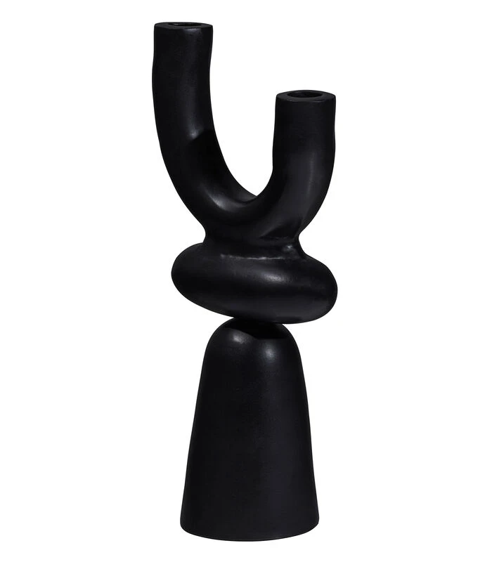 BePureHome Fund Ornament - Aluminium - Zwart - 33x15x10 3 BePureHome Fund Ornament - Aluminium - Zwart - 33x15x10