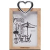 Fotolijst 13x18 Staand Met Hartje - Hanging Heart - Bruin - -INNO WINKEL 915da8ab7d2e4b228e4f67d60ae7e92f