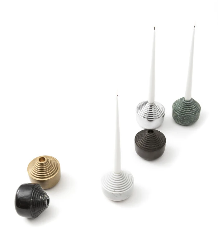 LAPS Kaarsenhouder Goud 5 LAPS Kaarsenhouder Goud - Afbeelding 3