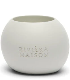 Waxinelichthouder 2 Stuks - RM Oriental Pearl Votive Maat S - Beige