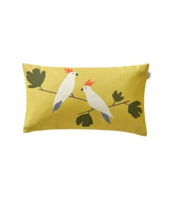 BIRDS Lime - Kussen Katoen