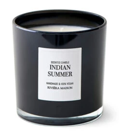 Geurkaars In Glas - RM Indian Summer Geurkaarsen M - Zwart