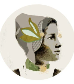 Zeeuwse Griet - Polyester Yarn - Multicolor - 100x100