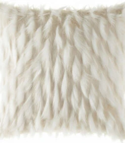 Kussen In Wit Imitatiebont