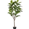 WOOOD Rubberboom Kunstplant 135 Cm - Plastic - Groen - 135x74x55 -INNO WINKEL af59154725804aee94d67cd48887a43a