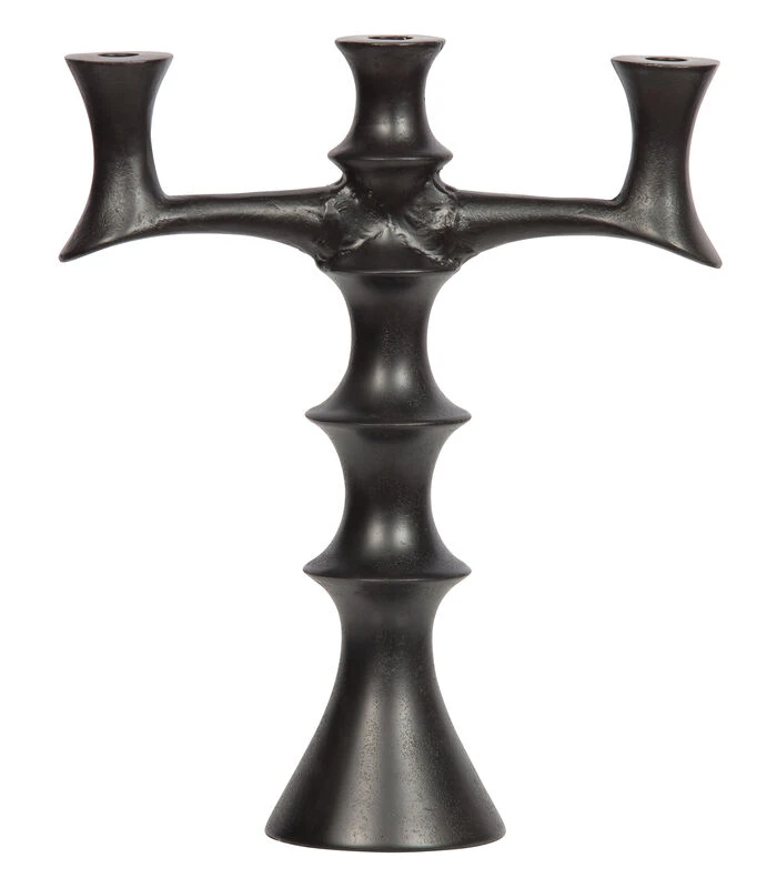 Exclusive Finn Kaarsenstandaard - Metaal - Zwart - 40x34x12 3 Exclusive Finn Kaarsenstandaard - Metaal - Zwart - 40x34x12