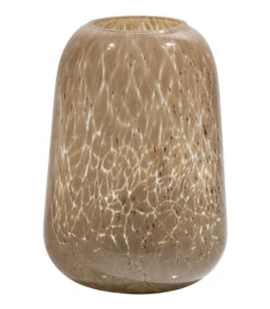 BePureHome Summer Handgemaakte Vaas - Glas - Beige - 26x17x17