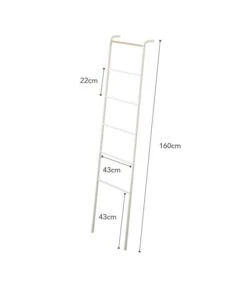 Yamazaki Ladder Hanger - Tower - White 7 Yamazaki Ladder Hanger - Tower - White -INNO WINKEL ce675a2f00674e55a735b9d3c438ce2d