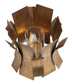 BePureHome Course Windlicht - Metaal - Antique Brass - 27x27x27 -INNO WINKEL ce8bb2d8b9084a26a21776dbcc305262
