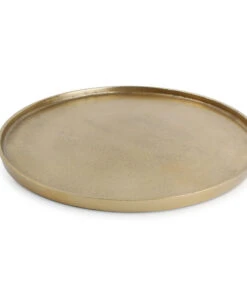 Sierschaal 37xH1,5cm Goud Palace