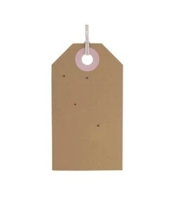 PRESENT TIME Memo Bord Tag - Kurk Roze & Rood - Large - 90x50x1,5cm