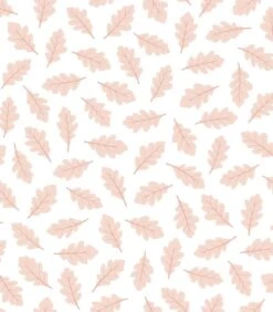 JÖRO Behang - Eikenblad Patroon