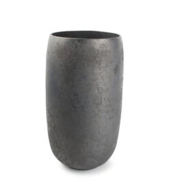 Vaas 24xH42cm Antraciet Bullet