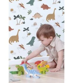 SUNNY Behang - Dinosaurussen Patroon -INNO WINKEL f676d39bcfa0443384350f0318ef39db
