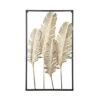 PRESENT TIME Muurkunst Feathers - IJzer, Goud - 89x53x1,5cm 2 PRESENT TIME Muurkunst Feathers - IJzer, Goud - 89x53x1,5cm -INNO WINKEL f981496866094c79a60c31f94cf93055